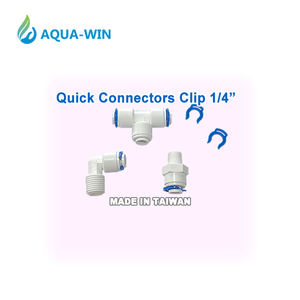 Connecteurs rapides à clipser pour un raccordement rapide 1/4\" (bleu) - Product Image 1