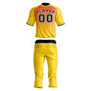 Vêtements de sport de baseball et softball respirants personnalisés ensemble de conception de marque de distributeur uniforme avec logo personnalisé - Product Image 2