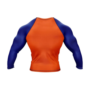 Custom <b>Top</b> Quality Designs Rash Guard Whole Sales Cheap High Quality BJJ and MMA Rash Guard Jiu Jitsu Rash Guard - Product Image 3