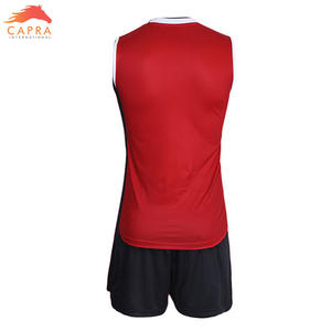 Diseño personalizado de impresión de logotipo de alta calidad Ropa deportiva 100% Poliéster Uniforme de voleibol para mujer - Product Image 3