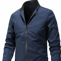 Veste sans manches coupe-vent décontractée pour homme, col montant, logo frontal, rembourrage en polyester de haute qualité, chaude