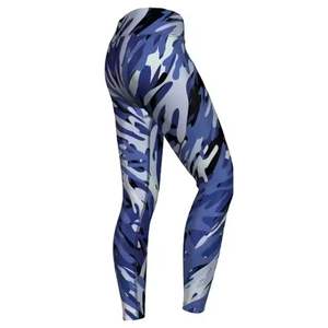 Mallas deportivas sin costuras de cintura alta para mujer con logotipo Levantamiento de cadera Estilo casual Ropa de gimnasio Leggings para mujer - Product Image 1