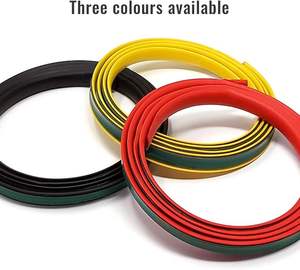 Universal 11 mm X 7 m ROJO Protector Adhesivo Perfil Rueda Cubierta para Ruedas de Coche - Product Image 5