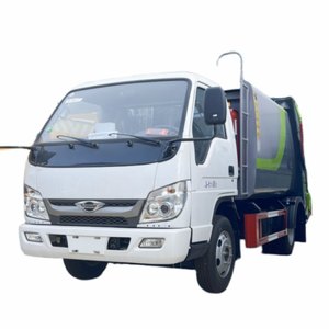 Foton 4x2 Small Compression Garbage Truck <strong>Mobile</strong> Compactor Refuse Rubbish <strong>Bin</strong> Collection <strong>Trash</strong> Garbage Compactor Recycling Truck - Product Image 1