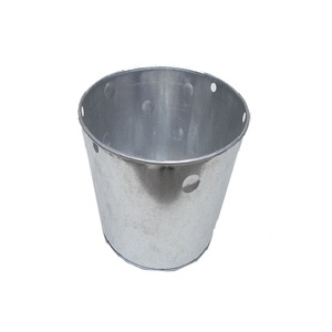 hot sell galvanized planter french style <b>mini</b> garden accessories shabby chic galvanized flower planter pot metal bucket - Product Image 3