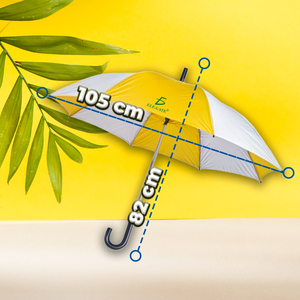 Ombrellone da Spiaggia con Stecche Robuste e Tessuto Impermeabile e Resistente ai Raggi UV - Product Image 4