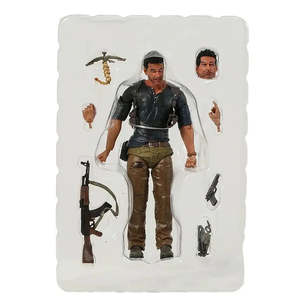 Figurine Nathan Drake Uncharted 4, modèle en plastique de qualité, jouet neuf pour collection, décoration de la maison, accessoires d'anime, personnage de dessin animé - Product Image 5