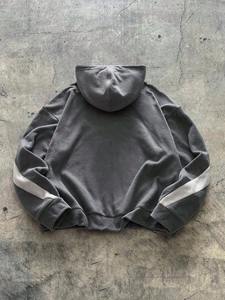 Sweat-shirt oversize pour homme, style streetwear, tissu épais, vêtement décontracté, conçu pour la mode moderne - Product Image 2