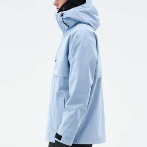 Veste de ski pour homme, respirante, isolée, vêtement d'extérieur d'hiver avec capuche réglable, poches sécurisées pour le ski, le snowboard et la randonnée - Product Image 4