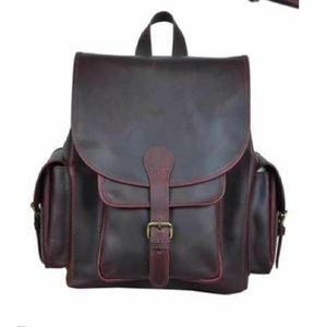 Sac à dos OILY de grande capacité pour ordinateur portable, fabriqué en Inde, avec finition en laiton antique, pour les voyages et l'usage quotidien - Product Image 1