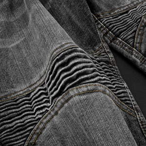 Equipo de protección a prueba de viento para hombre, pantalones vaqueros para montar, pantalones vaqueros para moto de Turismo, pantalones vaqueros de talla grande con nombre de marca personalizable - Product Image 3