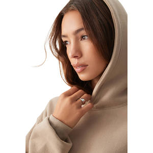 Nouvelle Collection Hiver 2025 – Survêtements Décontractés à Capuche pour Femme, Respirants, Écologiques, Séchage Rapide, en Coton, Logo Personnalisé, Deux Pièces - Product Image 4