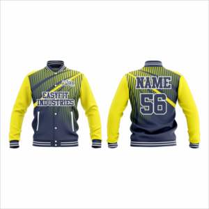 Chaqueta Varsity para Hombre, Estilo Urbano, con Cierre, Resistente al Viento, de Alta Calidad, Nueva Colección Otoño 2025, Poliéster/Algodón, Precio al por Mayor - Product Image 2