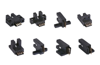 Sensor Fotoeléctrico Leraun EU-67 Tipo Enchufable con Ranura, para Posicionamiento de Origen, Límite de Posición y Conteo, 12-24V