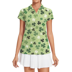 Camiseta Deportiva sin Mangas de Alta Calidad, Personalizable, Transpirable, de Secado Rápido, Estampada, para Golf y Tenis, para Mujer - Product Image 1
