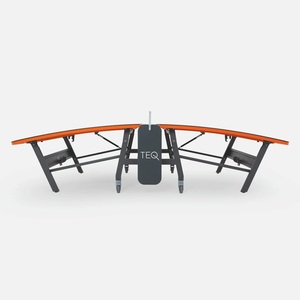 EJI Industrial CurvedTeqball <b>Table</b> Foldable <b>Portable</b> Training and Competition <b>Table</b> - Product Image 3