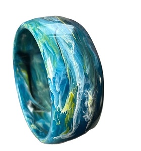 สร้อยข้อมือ/เครื่องประดับทำจากเรซินกำไลข้อมือ3D หลายสีงานตามสั่งทำด้วยมือ - Product Image 4