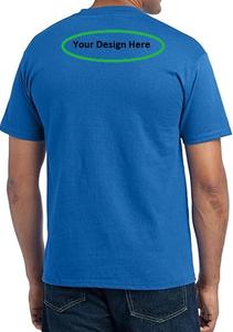 T-shirts design personnalisé T-shirt régulier pour homme 100% coton T-shirt avec impression de logo personnalisé Best-seller T-shirt respirant intelligent et cool - Product Image 6