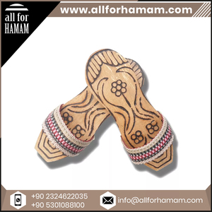 Mù<span class=keywords><strong>a</strong></span> Hè Ottoman Phong Cách Hamam Guốc Phòng Tắm Bằng Gỗ Dép Đi Trong Nhà Cho Nam Giới Và Phụ Nữ Phổ Biến Slide Thiết Kế Từ Thổ Nhĩ Kỳ - Product Image 6