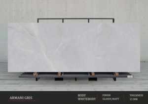 Designs de dalles en porcelaine noire à haute brillance de 1200x2400 mm, pour des déclarations d'intérieur contemporaines et haut de gamme - Product Image 5