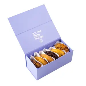 Custom Luxury Biscuit Gift Food Cookie Box Packaging Sweet Bakery Cookie Paper Packaging Box