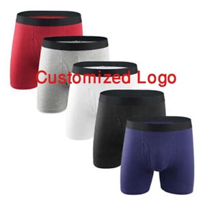 Bóxer de hombre de alta calidad con logotipo personalizado OEM, ropa interior cómoda y transpirable, nuevo diseño, venta al por mayor de Bangladesh - Product Image 3