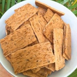 Vietnamese Traditional Coconut Snack OEM Crispy <strong>Crackers</strong> Manufacturer - Product Image 1