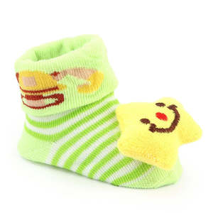 Newborn <b>Booties</b> - Green - Product Image 1