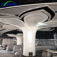 Techos de Columnas de Aluminio Tipo Panal Resistentes al Fuego, al Agua y a la Humedad para Aeropuertos, Centros Comerciales, Museos y Hospitales