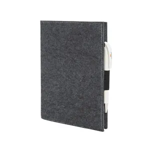 Quaderno Personalizzato per Merchandising con Copertina in Feltro Eco M, Prodotto Promozionale Ecologico - Product Image 4