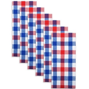 Multi Background <b>Kitchen</b> Towel 100% Organic Cotton Gots Certificate Super Absorbent Soft Solid Color Stripe Check <b>Kitchen</b> <b>Cloth</b> - Product Image 2