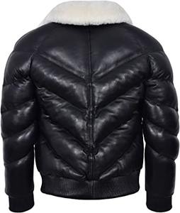 Veste bouffante avec logo personnalisé de haute qualité pour hommes Conception de bulles de fourrure avec col à capuche Fabriqué au Pakistan Tissu en toile - Product Image 2