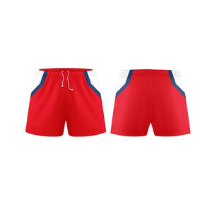 Custom Sublimated Breathable <b>Mesh</b> Fabric Rugby Football <b>Shorts</b> for Adults OEM ODM Teamwear - Product Image 1