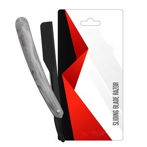 Rasoirs de rasage professionnels pour hommes dans les rasoirs droits de barbier à poignée en plastique - Product Image 1