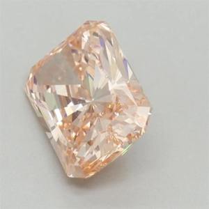 เพชรสังเคราะห์ทรงเรเดียนท์ แฟนซี พิงค์ น้ำหนัก 1.00 กะรัต ความสะอาดระดับ VS1 ใบรับรอง IGI ราคาโรงงาน ขายส่ง - Product Image 3