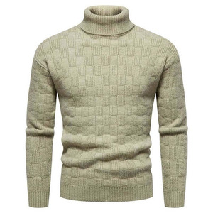 Suéter de Punto Jacquard de Algodón 100% para Hombre, Fabricado en Fábrica por un Fabricante Profesional, Precio Competitivo - Product Image 1