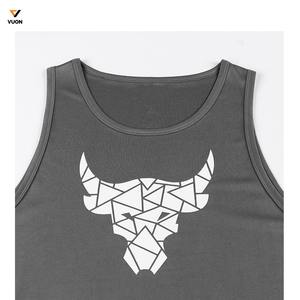 Offres Spéciales Service OEM Conception Hommes Stringer débardeur Vente en gros Polyester Fait sans manches Slim Fit Hommes Stringer - Product Image 5