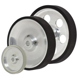 Roue de compteur d'encodeur, roue de mesure de longueur, roue synchrone, chariot en polyuréthane, circonférence 200mm 300mm avec moletage - Product Image 3