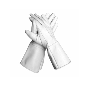 Guantes de soldadura de cuero OEM a medida según sus especificaciones personalizados, agregue su nombre o diseño, guantes de pedido a granel para hombres - Product Image 6