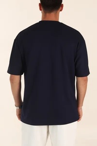 เสื้อยืดแขนสั้นสำหรับผู้ชายเสื้อยืดออกกำลังกายผ้าคอตตอนยืดหยุ่นสำหรับผู้ชายสไตล์ใหม่ล่าสุด2025ออกแบบโลโก้ได้ตามต้องการ - Product Image 5