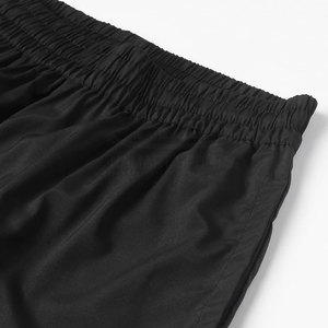 กางเกงขาสั้นบาสเก็ตบอลของผู้ชายติดโลโก้ออกแบบได้ตามต้องการมีลายแวกซ์ตกแต่งผ้าตาข่ายใส่เล่นกีฬา - Product Image 4