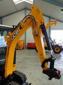 JCB 19C-1 PRO Miniexcavadora 1,9 Ton Zero Tail Swing Compact con motor Perkins Bosch Rexroth Hydraulics Motor Pump Gearbox - Product Image 2