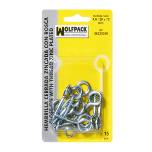 Hembrilla Chiusa 3,5 / 19 x 60 mm. (20 Pezzi) - Product Image 1