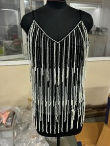 จูเลียตต์เลื่อมและสายรัดขอบลูกปัดปรับเสื้อสตรีสุดฮอตและเซ็กซี่ได้ - Product Image 4