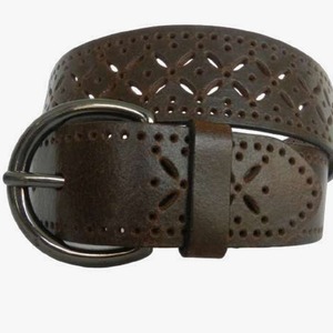 Haute qualité RiderTrust modèle 8001-6 1-2 pouces longueur personnalisée véritable peau de vache cuir ceinture élasticité cuivre boucle décontracté/formel - Product Image 5