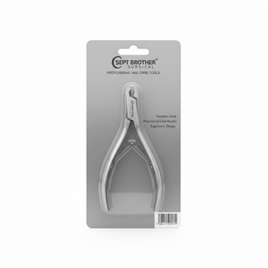 Cortacutículas Profesional de Acero Inoxidable con Resorte |   Herramienta de Manicura y Pedicura de Mandíbula Afilada |   Fabricante OEM - Product Image 5