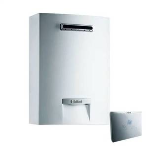 Calentador de Agua a Gas Vaillant 12 Lt MAG 128/1-5 RT con Cámara Sellada ErP para GLP, Modelo Exterior MAG 128/1-5 RT - Product Image 1