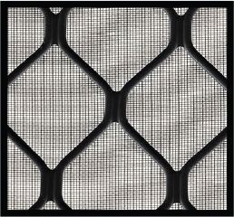Grille en aluminium de diamant