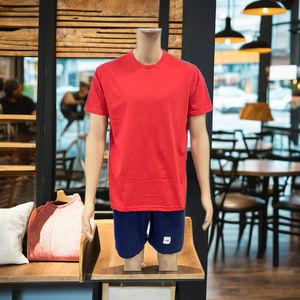 Camiseta Casual para Hombre, 100% Algodón, Tejido de Punto, Ecológica, Transpirable, con Logotipo Personalizado, Imágenes Impresas, 160 g/m², Corte Regular, Cuello Redondo - Product Image 2