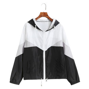 Chaquetas cortavientos con panel elegante de calidad superior para hombre logotipo personalizado al aire libre a prueba de viento superventas poliéster invierno calle principal - Product Image 1